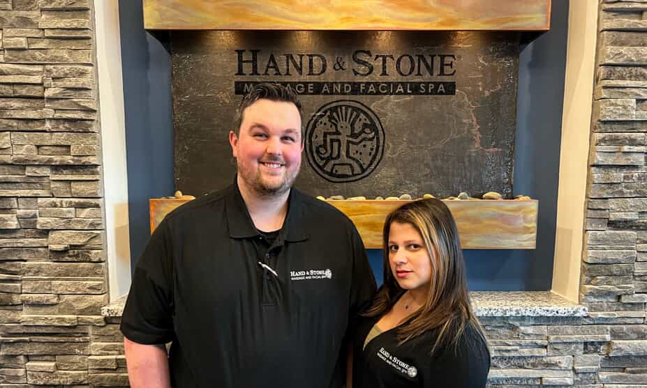 Hand & Stone Franchisees Tiffany and Daniel Hook